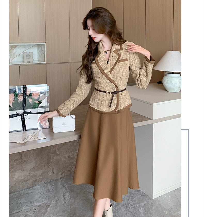 【Set】2点セット テーラードジャケット +スカート W9645