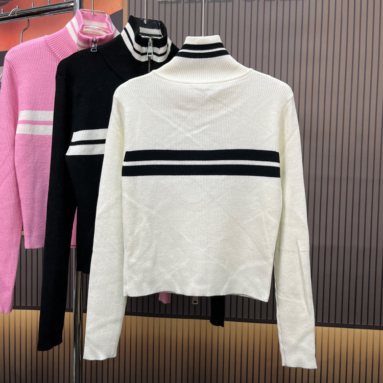 【Outer】配色カーディカン W13220