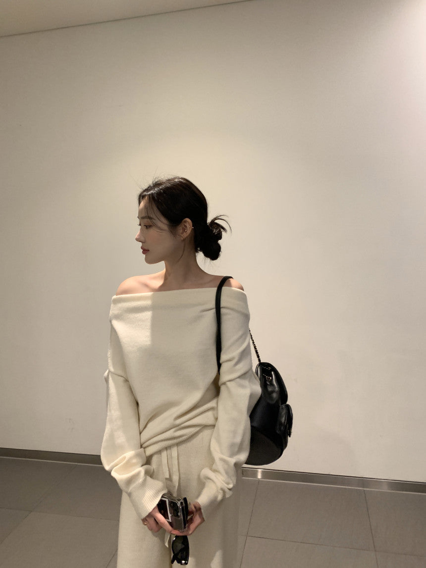 【Set】セーター+パンツ セット Z7762