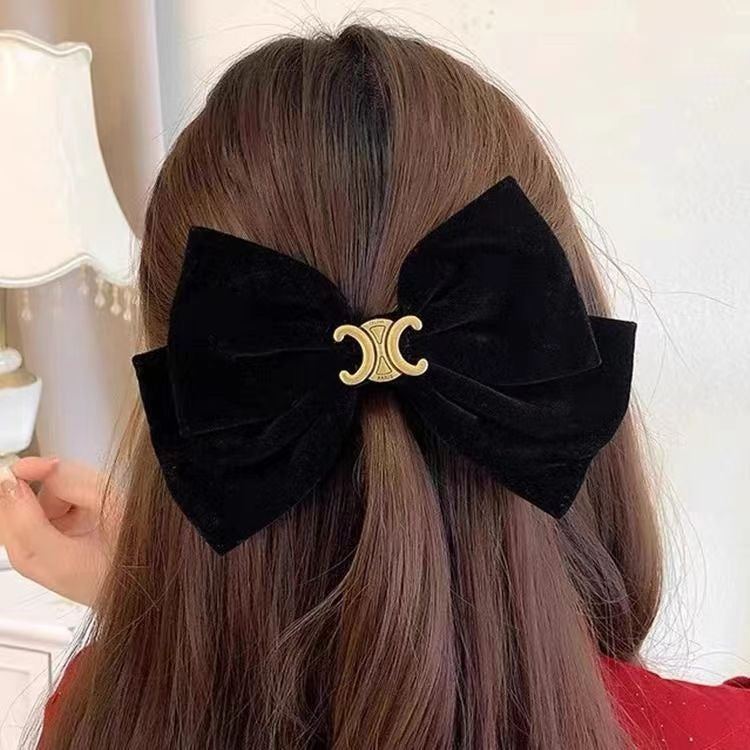 【雑貨】リボンヘアアクセサリー W11897