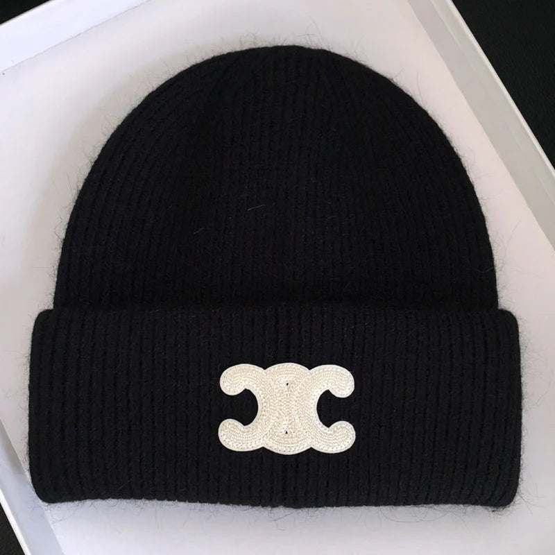 【雑貨】8色厚手ニット帽子 T01147