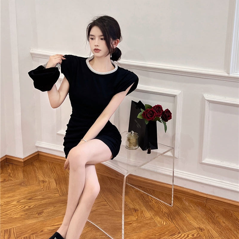 【Dress】ノースリーブワンピース T01382