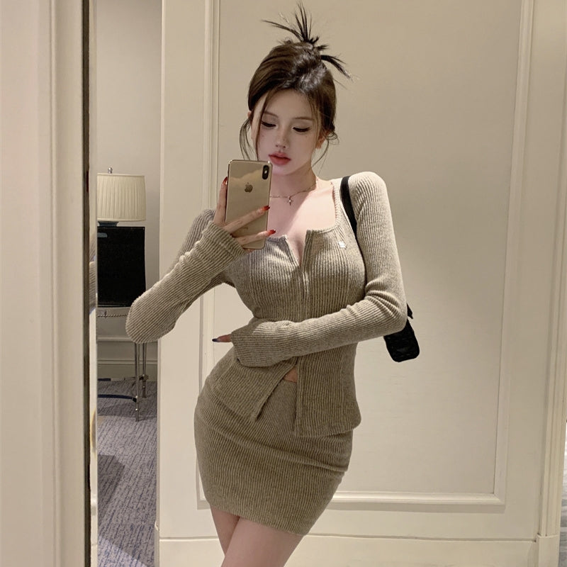 【Set】ニット2点セット T01389