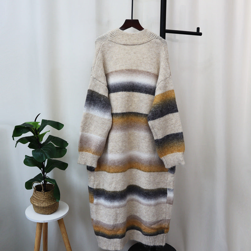 【Outer】ロング丈カーディガン W13719