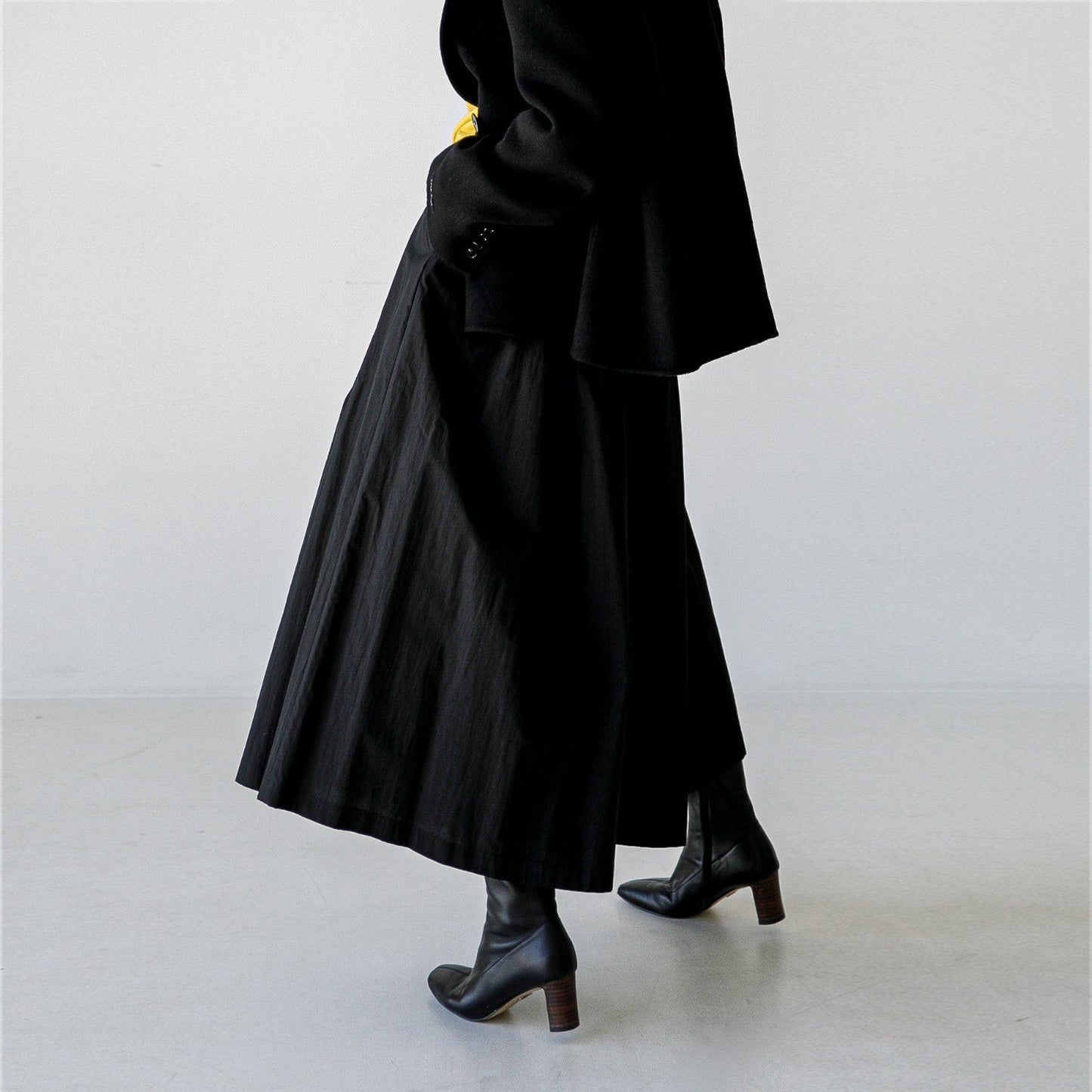 【Bottoms】3色展開~体型カバー揺ら揺らガウチョパンツ Z-6291