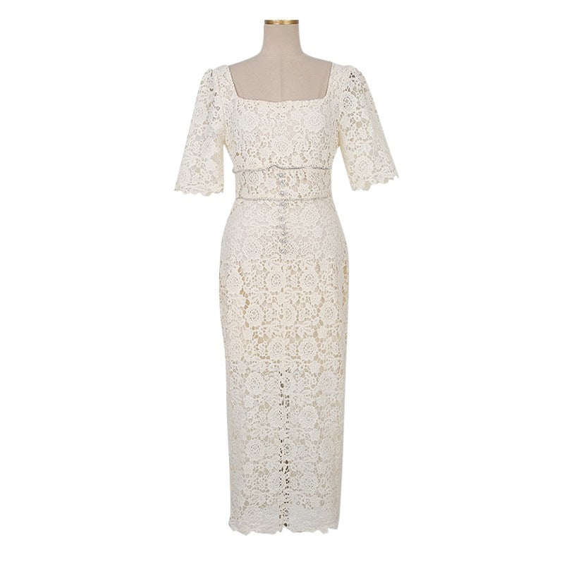 【Dress】レースワンピース W12178