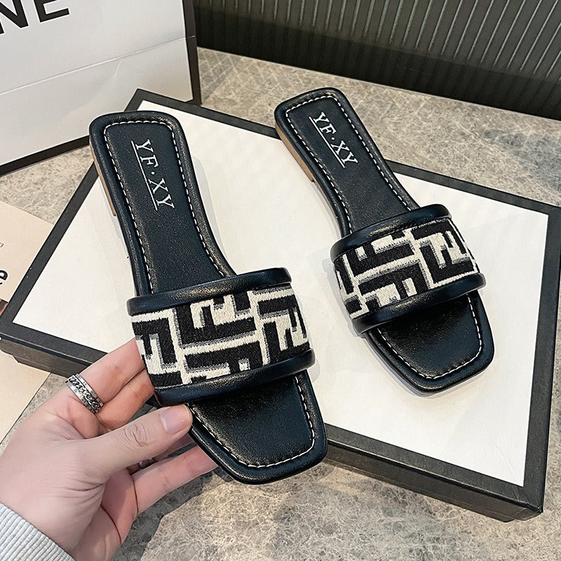 【Shoes】滑り止めスリッパ W12391
