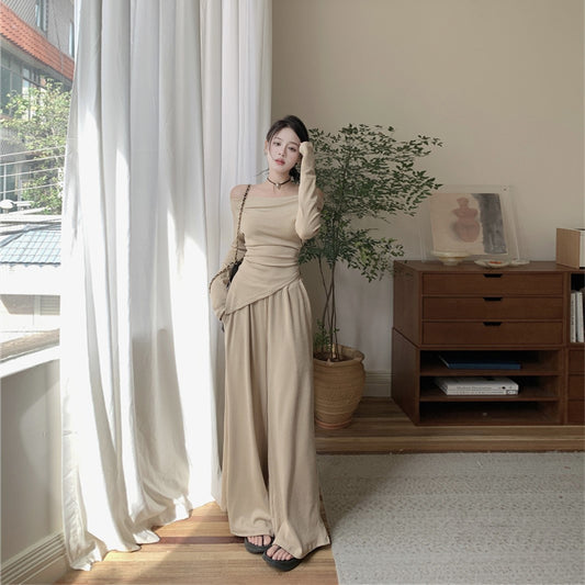 【Set】Tシャツ+パンツ 春秋セット Z8024