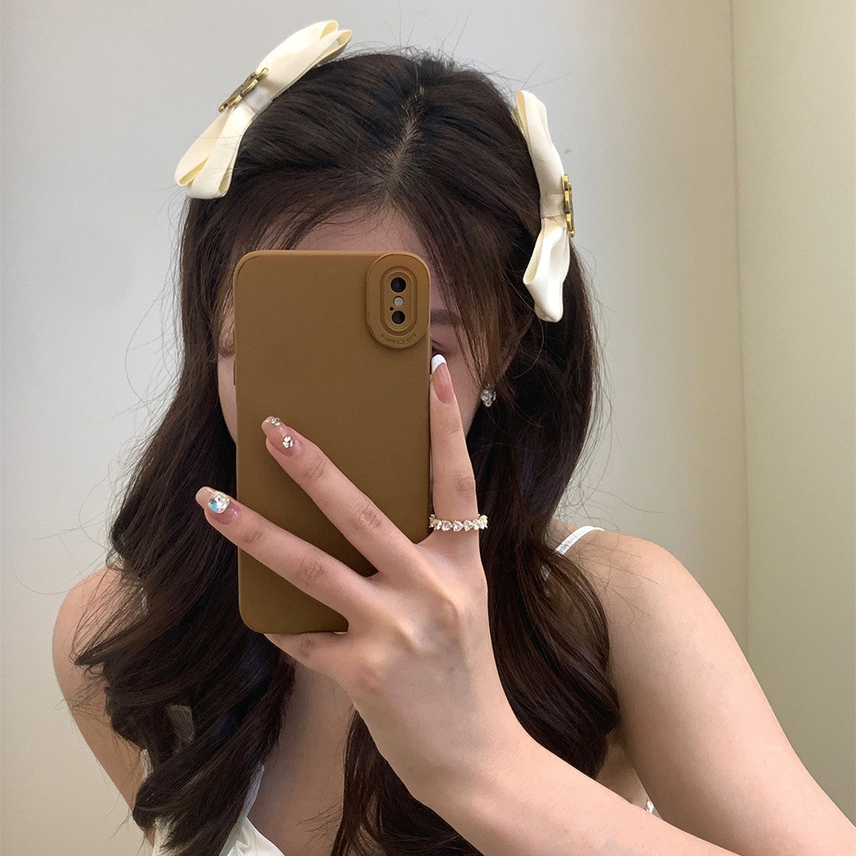 【雑貨】リボンヘアアクセサリー W14643