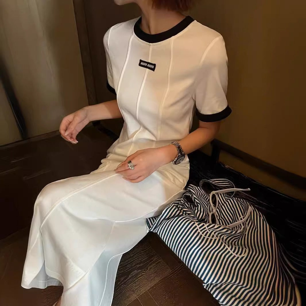 【Dress】可愛い半袖ワンピース W12555