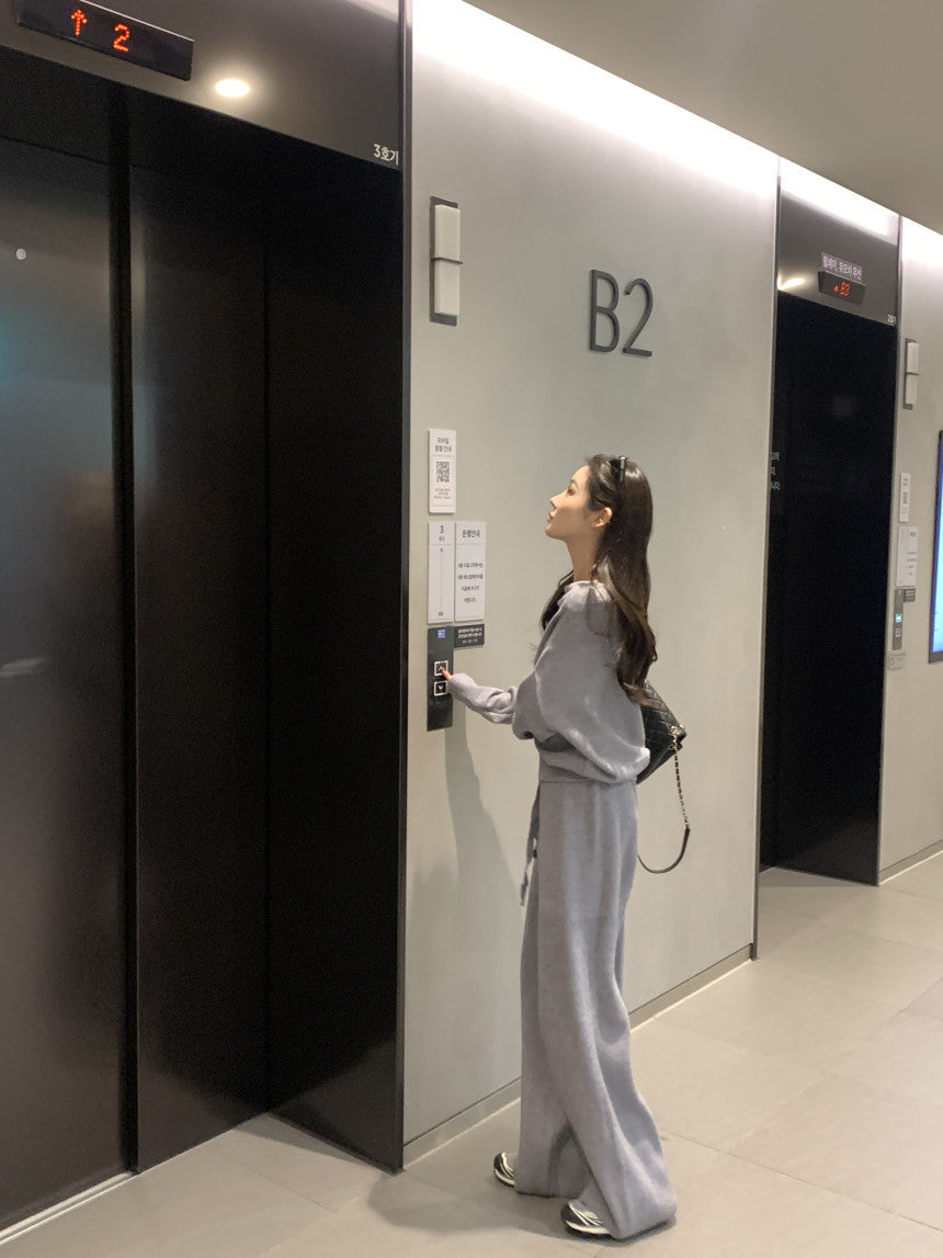 【Set】セーター+パンツ セット Z7762