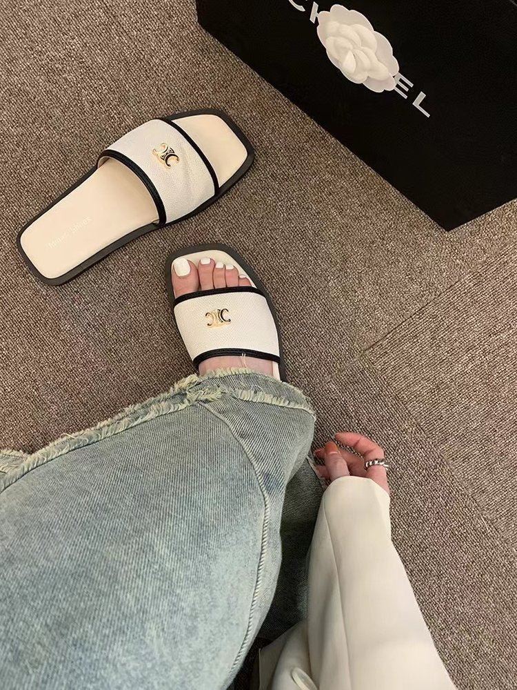 【Shoes】夏スリッパ W10978