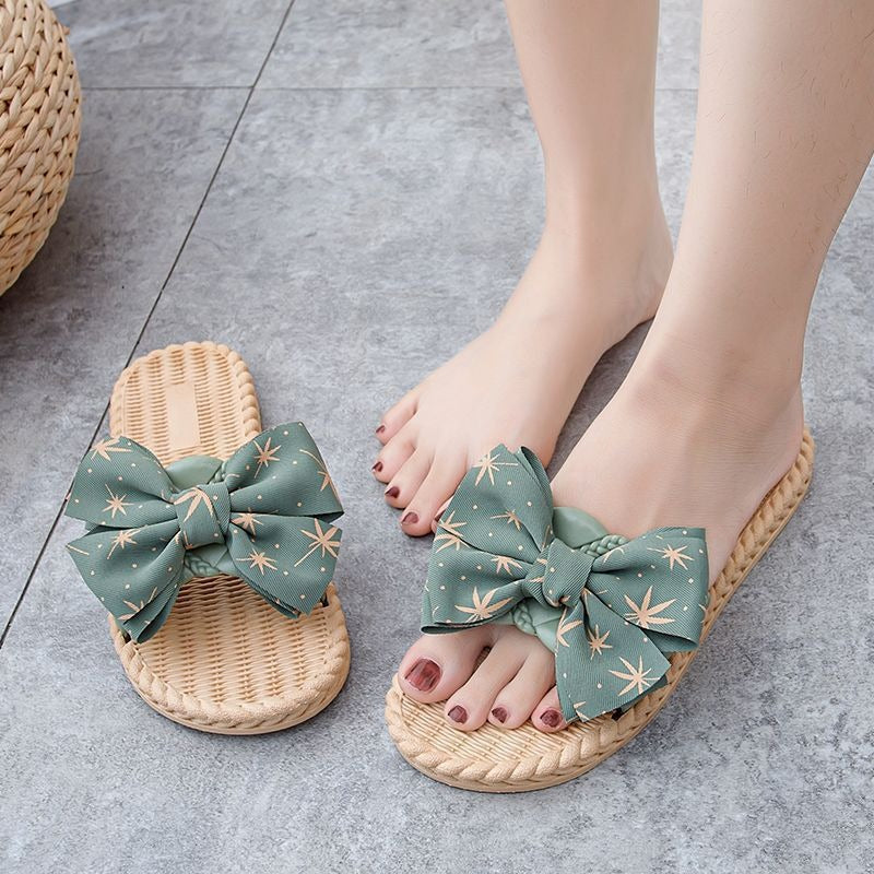 【Shoes】3色選択可スリッパ W12364