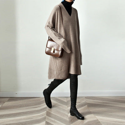 【Dress】オフィス通勤ニットワンピース W13333