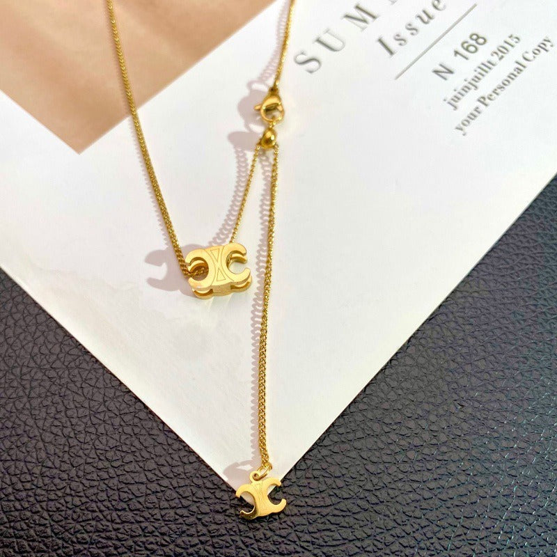 【雑貨】ファッションネックレス W12113