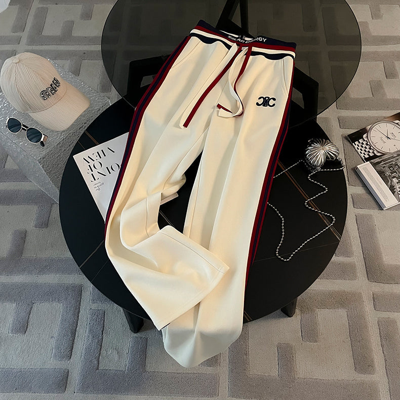 【Set】ロゴ付き2点セット パーカー+ スウエットパンツ Z-6413