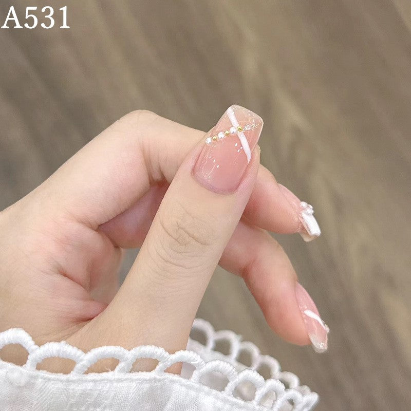 【雑貨】24個セットネイル付け爪 Z7365