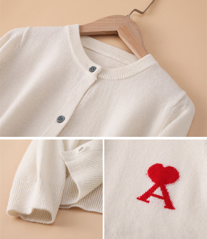 【Outer】3色選択可~ニットカーディガン W9980