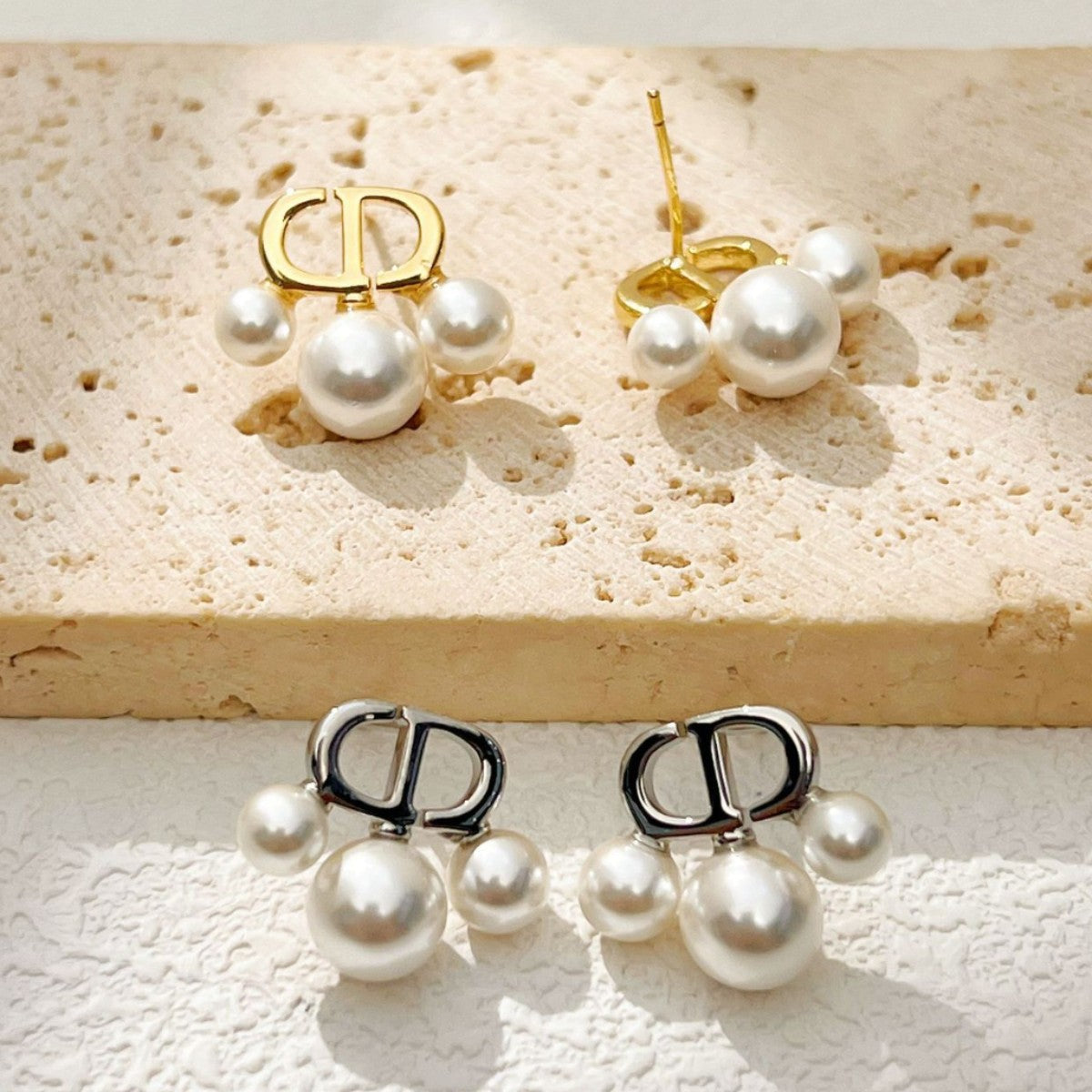 【雑貨】ラグジュアリーパールピアス T01716