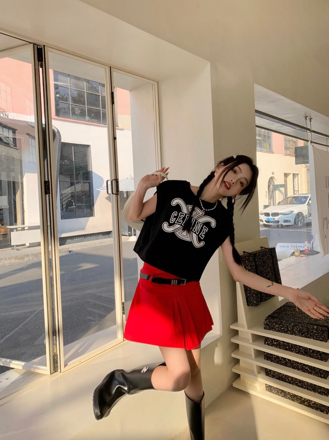 【Tops】プリントタンクトップ W11974