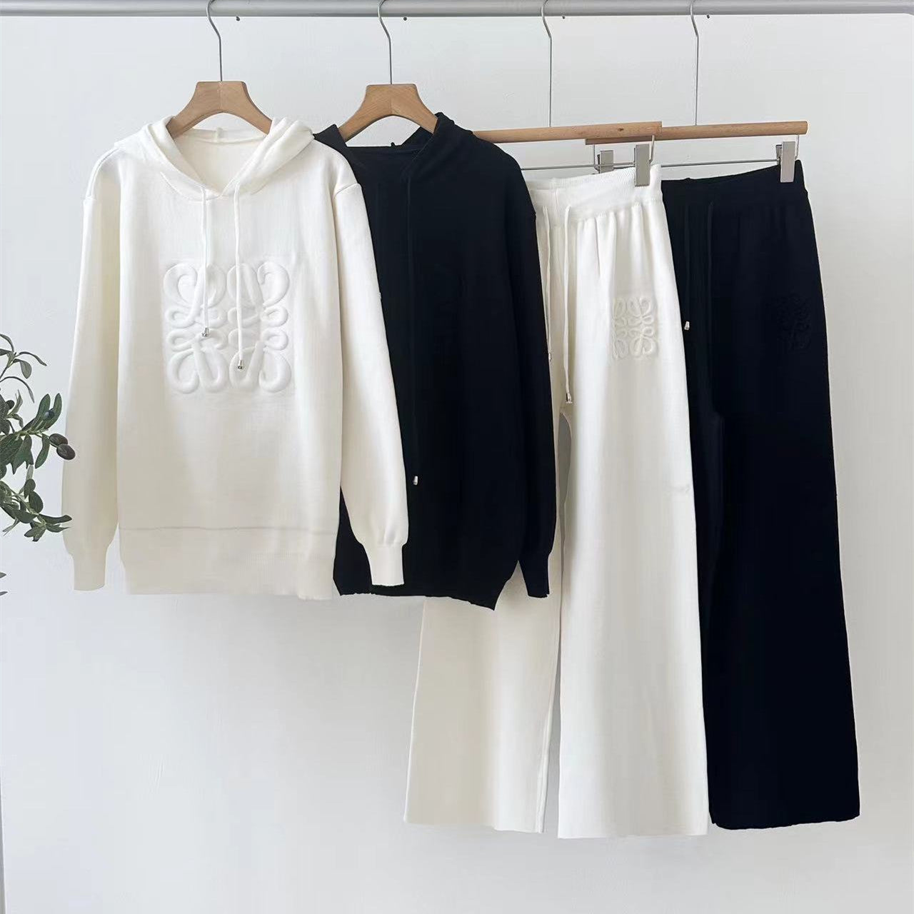 【Set】2点セット セーター + パンツ W13323