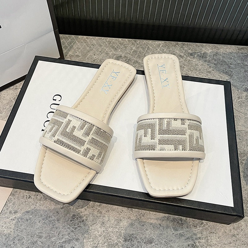 【Shoes】滑り止めスリッパ W12391