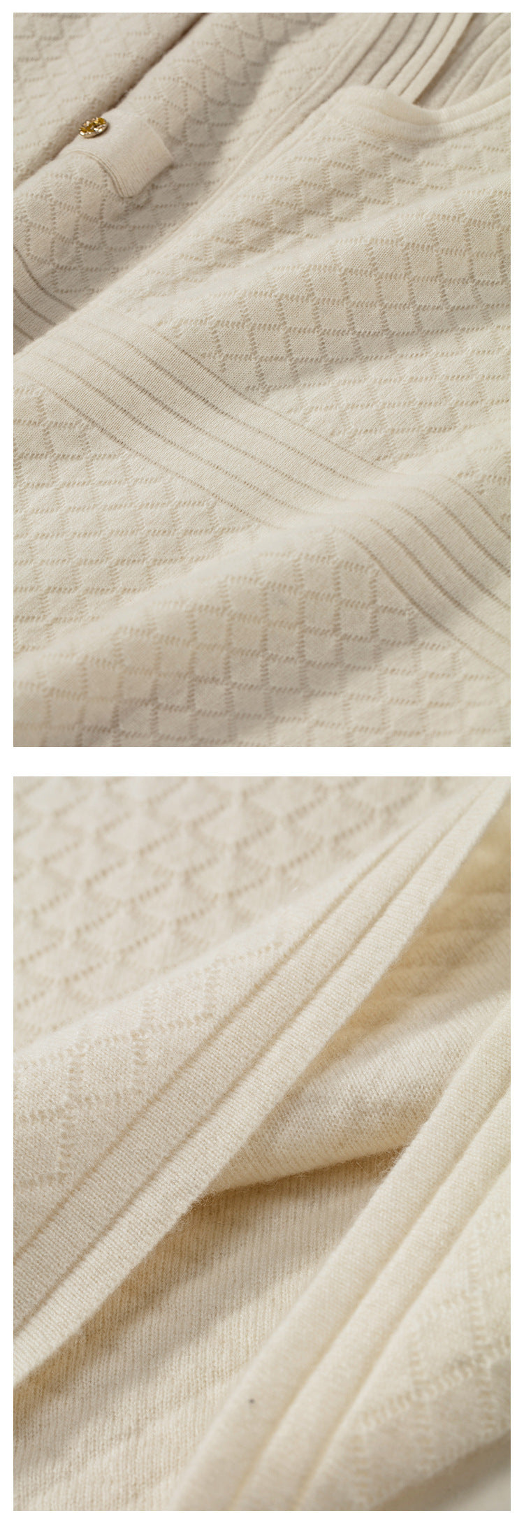 【Set】ニット2点セット カーデ + ワンピース Z-5936