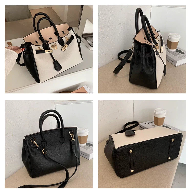 【雑貨】配色2wayバッグ W11442