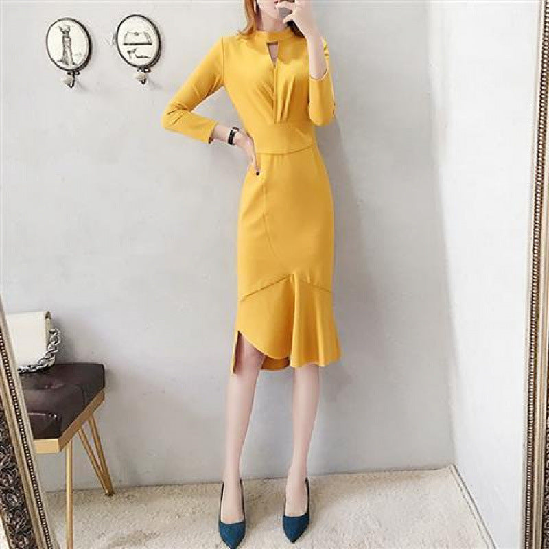 【Dress】オフィス通勤ワンピース Z8170