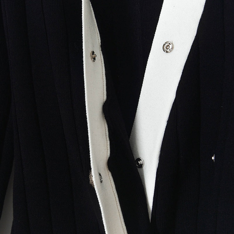 【Dress】2色展開ニットワンピース W10701