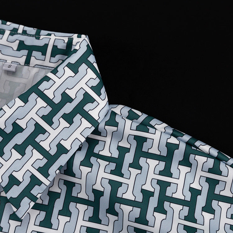 【Set】 シャツ+ パンツ2点セット T01285