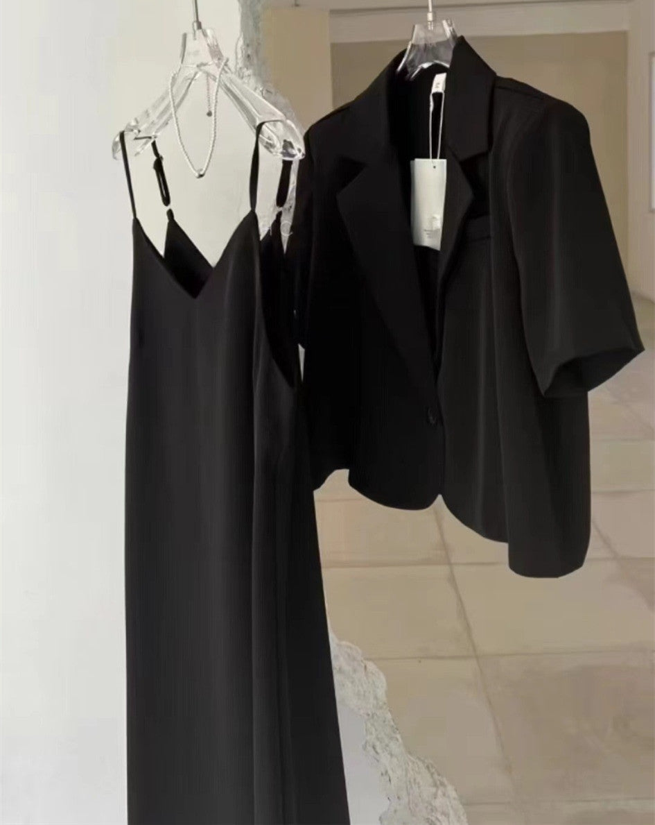 【Set】4色選択可エレガントスーツセット W11659