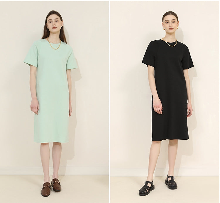 【Dress】ラウンドネックドレス T01664