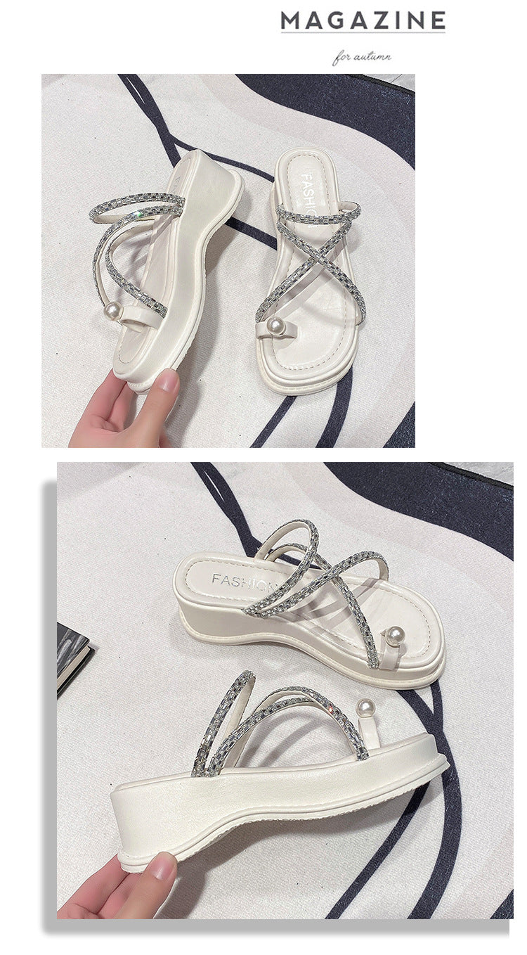 【Shoes】新作アイテム~厚底スリッパ W11739