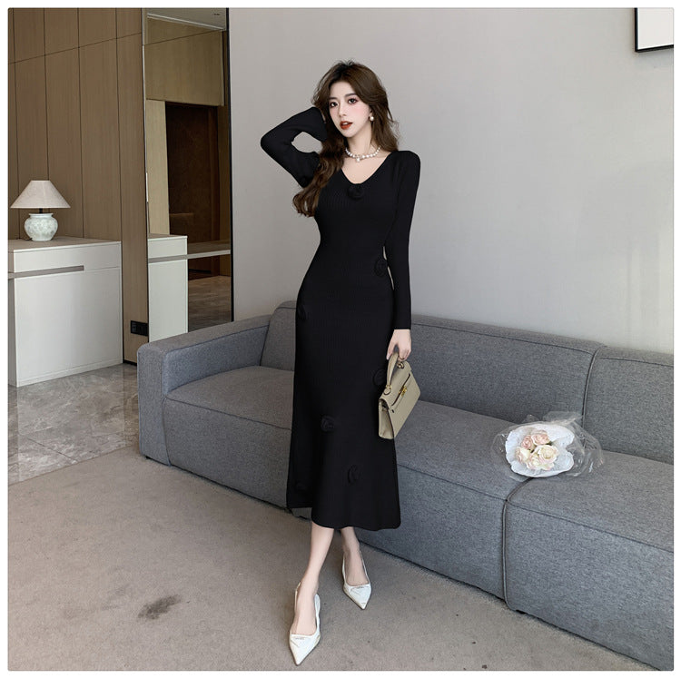 【Dress】フラワーワンピース W14748