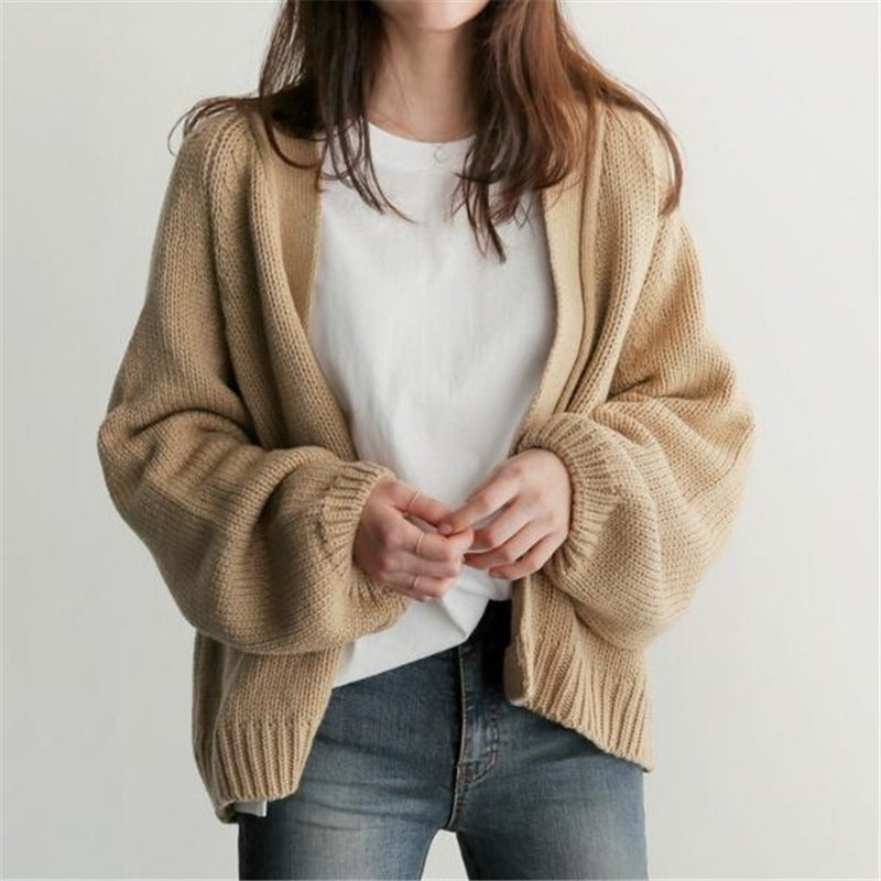 【Outer】シンプルカーディカン W13772