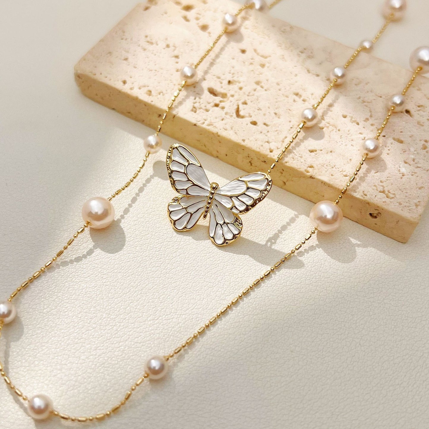 【雑貨】フェアリーテイストのパールアクセ T01752