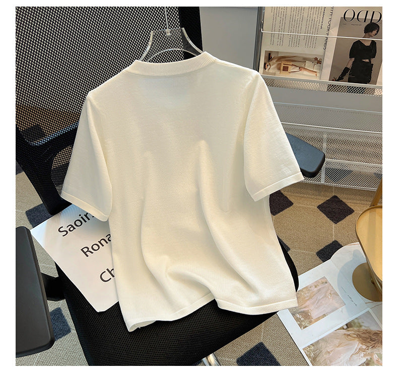 【Tops】ゆったりTシャツ W12425