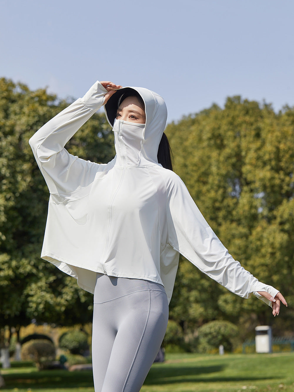 【Outer】7色展開紫外線対策コート W11690