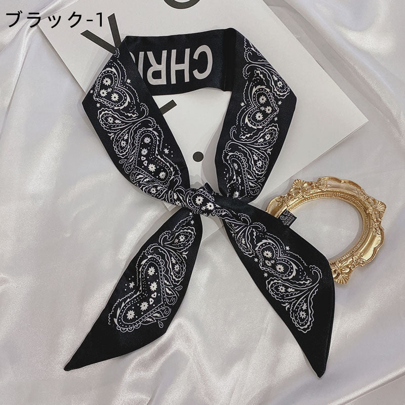 【雑貨】ファッションシルクスカーフ W13584