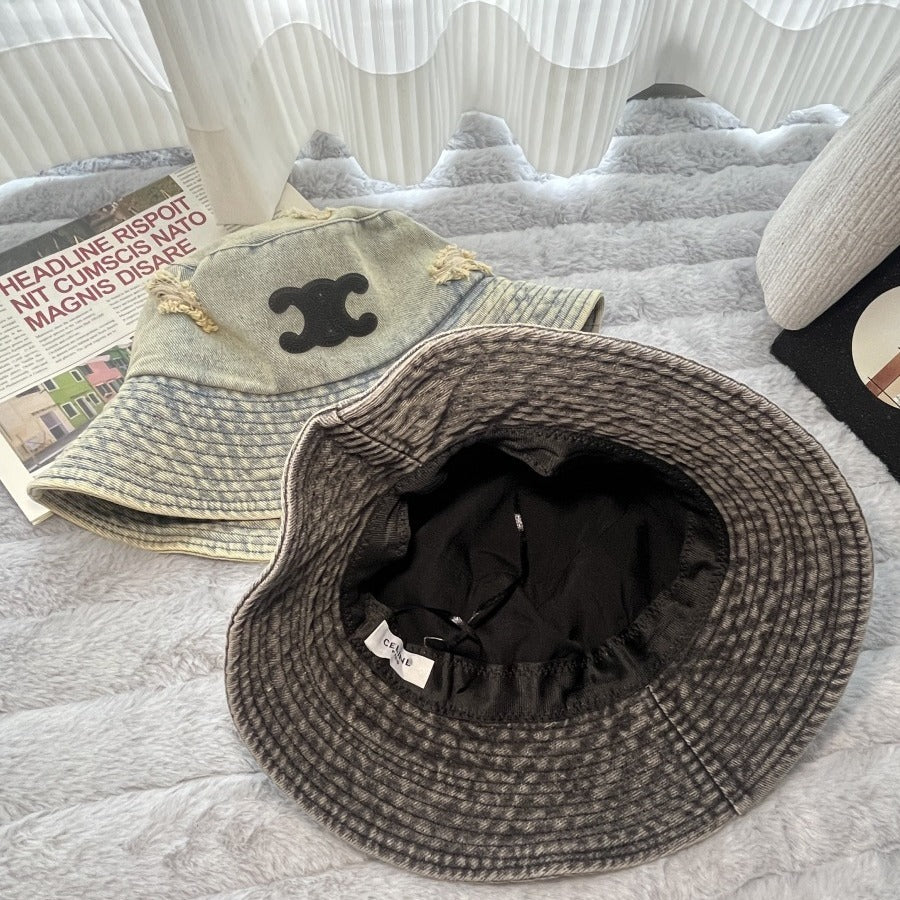 【雑貨】デニムサファリハット W13507