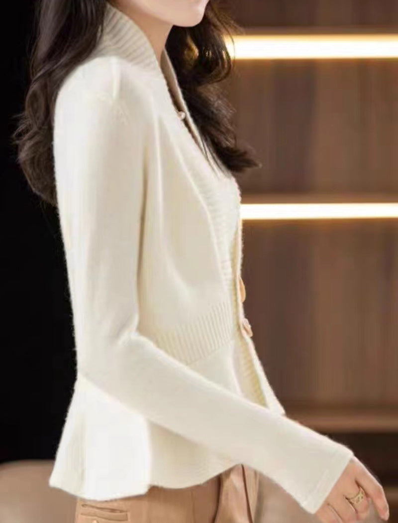 【Outer】3色フレアカーディガン Z7680