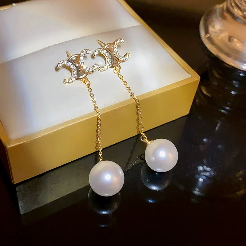 【雑貨】新入荷~ビーズドロップピアス W11100