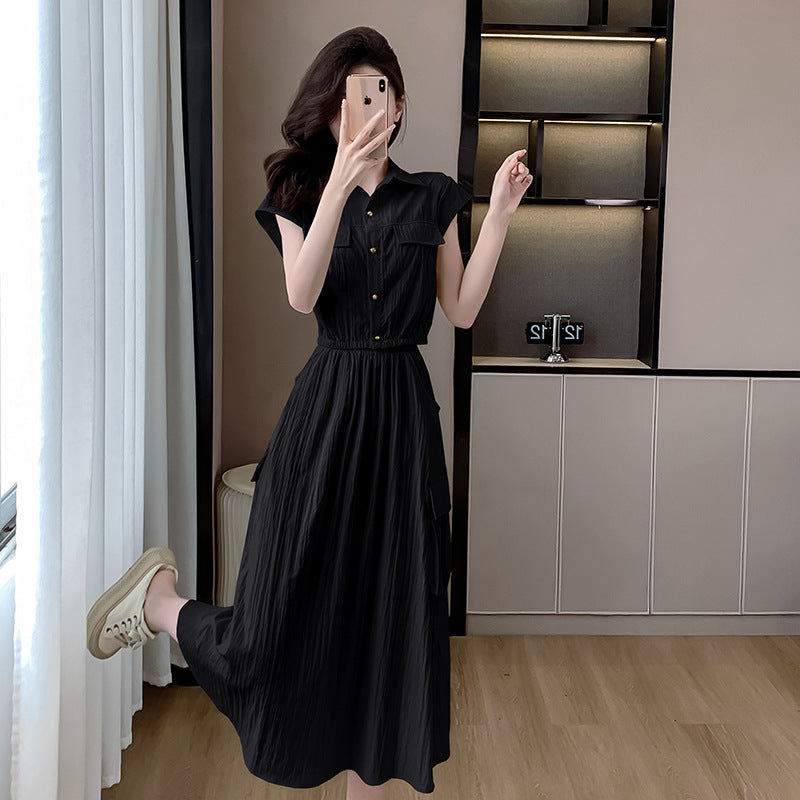 【Set】セットアップ シャツ + スカート W12031