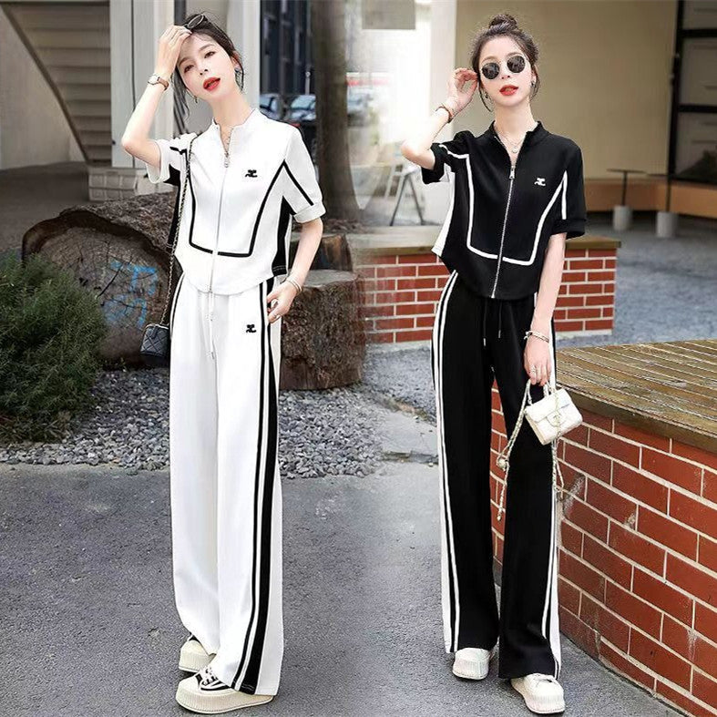 【set】トップス×カジュアルパンツセット W12194