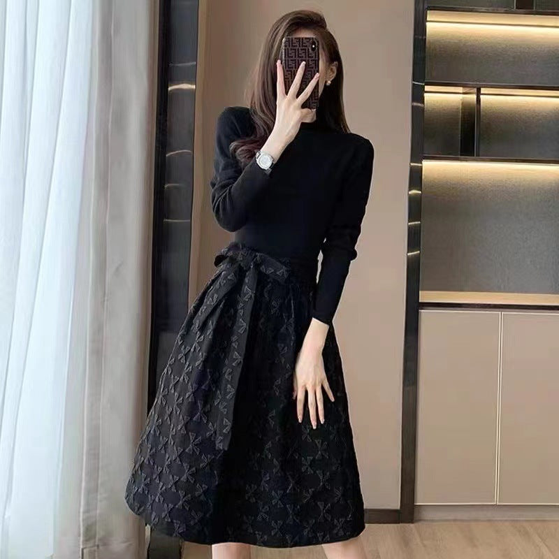 【Dress】切替OL通勤ワンピース Z8073