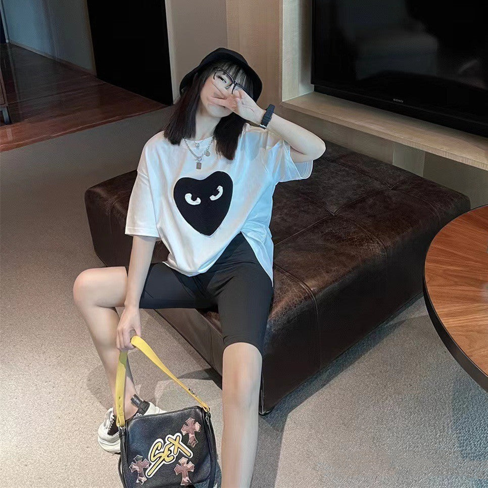 【Tops】3色展開ぴったりTシャツ W12446