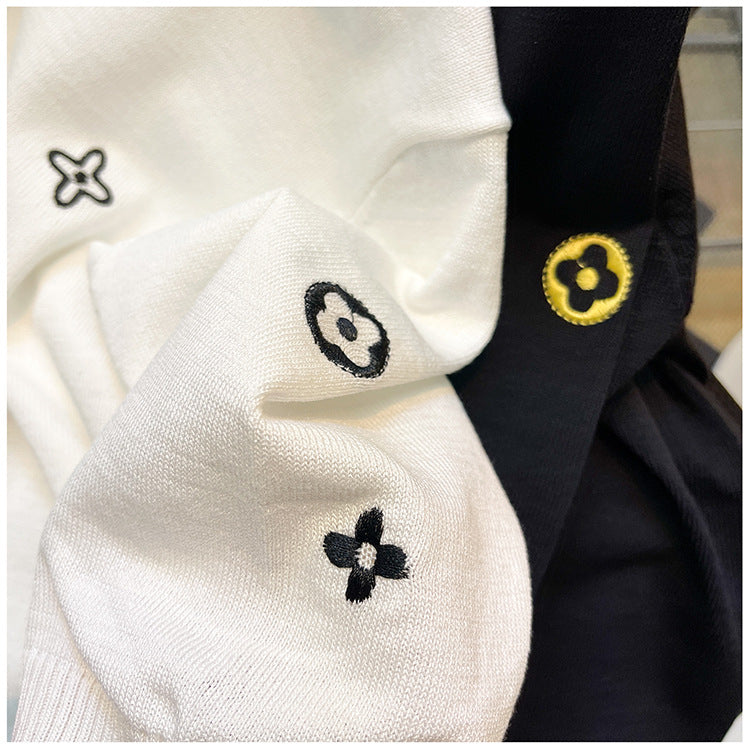 【Tops】ニットTシャツ W12426