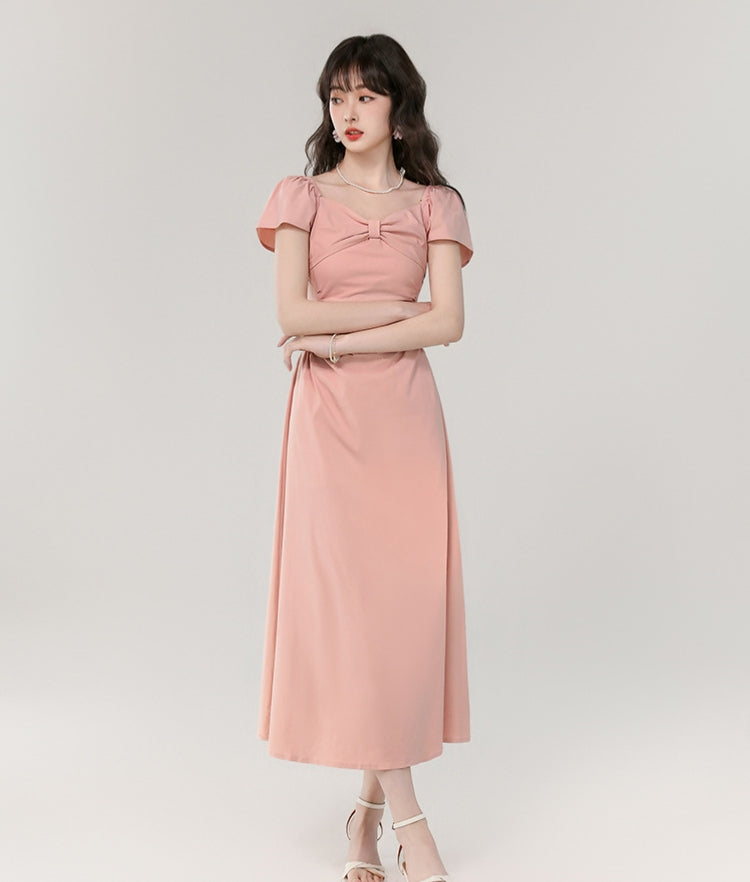 【Dress】夏ぴったり4色ワンピース T01610