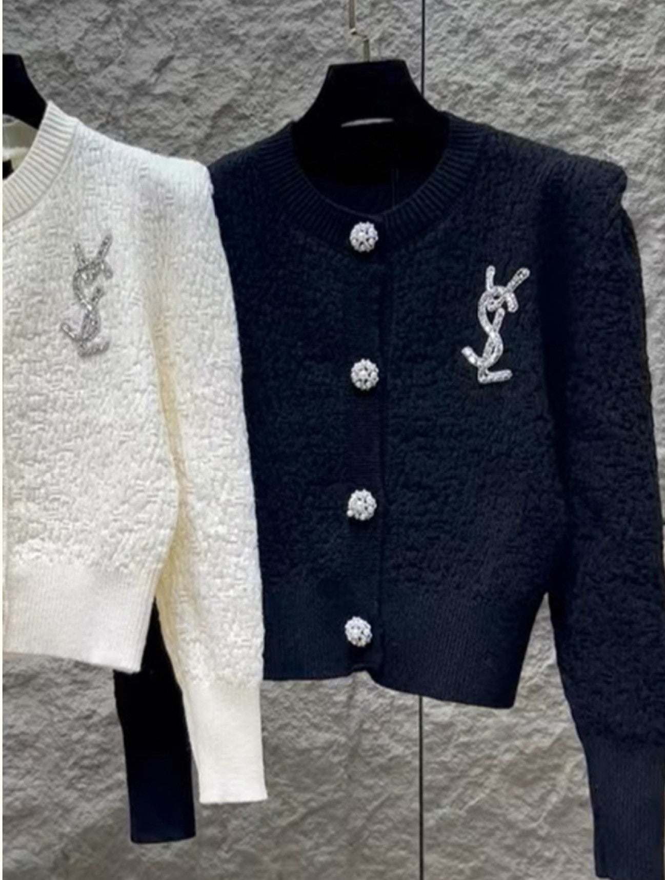 【Outer】シンプルニットカーディガン W13142